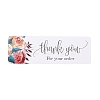 Rectangle with Word Thank You Paper Stickers LS-DIY-B041-28B-4