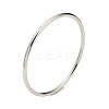 Non-Tarnish 7Pcs 304 Stainless Steel Polishing Plain Bangles Kit BJEW-G695-01P-2