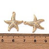 Brass Micro Pave Cubic Zirconia Pendants KK-Z112-08G-3