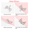 Alloy Rhinestone Shoe Decorations DIY-FG0003-79P-5