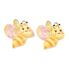 Transparent & Opaque Resin Pendants RESI-P048-02D-P-1