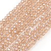 Electroplate Glass Beads Strands LS-EGLA-R048-2mm-33-1