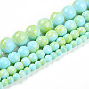Baking Paint Glass Beads Strands DGLA-N003-10mm-C04-2
