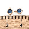 Brass Micro Pave Cubic Zirconia Charms KK-Z089-11KCG-02-3