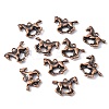 Tibetan Style Alloy Pendants TIBEP-T002-07R-NR-3