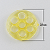Transparent Acrylic Pendants TACR-R10-M-2