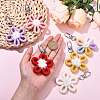 Polyester Pendant Decorations HJEW-YW00127-01-7