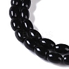 Natural Black Onyx(Dyed & Heated) Beads Strands G-NH0011-I05-01-4
