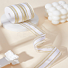 22~25 Yards Solid Color Organza Ribbons SRIB-LP0001-10D-1