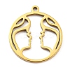 304 Stainless Steel Pendants LS-STAS-Z043-01C-1