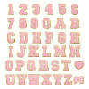 38Pcs 38 Style Cloth Iron on/Sew on Patches DIY-FW0001-16-1