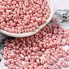 Baking Paint Glass Seed Beads SEED-K009-01A-17-1