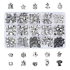 Ocean Theme Tibetan Style Alloy European Large Hole Beads FIND-NB0003-42-1