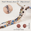 2 Strands Natural Mixed Gemstone Beads Strands G-BBC0001-31-2