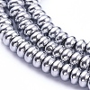 Non-magnetic Synthetic Hematite Beads Strands X-G-G826-02P-4mm-3