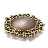 Hollow Retro Plastic Imitation Cat Eye Cabochons LS-KK-Z004-01E-AG-2