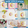 1 Set PET Hollow Out Drawing Painting Stencils DIY-MA0004-98-5