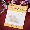 6Pcs Brass Micro Pave Cubic Zirconia Pendants ZIRC-BBC0002-20-6