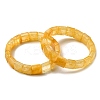 Natural Quartz Crystal Beads Stretch Bracelets for Women Men BJEW-C097-06-07-1