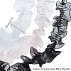 3M 3 Colors Polyester Pleated Lace Trim with Imitation Pearl OCOR-AR0001-82-2
