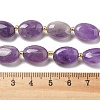 Natural Amethyst Beads Strands G-H005-A11-02-5