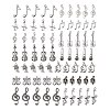 Tibetan Style Alloy Pendants FIND-I027-01AS-1