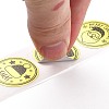 Christmas Themed Flat Round Roll Stickers DIY-B045-12-4