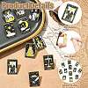 12Pcs Tarot Card Enamel Pins JEWB-CJZ0001-01G-3