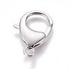 304 Stainless Steel Lobster Claw Clasps X-STAS-AB33-2
