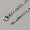 304 Stainless Steel Stud Earring Findings FIND-WH0110-614E-2