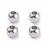 Non-Tarnish Textured 304 Stainless Steel Beads STAS-P306-01C-P-1