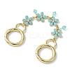 Zinc Alloy Spring Gate Rings Bag Extension Chains AJEW-BA00142-03-1