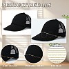 8Pcs 304 Stainless Steel & Brass & Aluminium  Baseball Cap Chain HJEW-SW00145-3