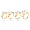 Brass Cuff Finger Ring Settings LS-KK-L219-15C-G-4