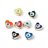 Handmade Evil Eye Lampwork Beads LAMP-F025-01-1