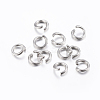 Tarnish Resistant 304 Stainless Steel Open Jump Rings STAS-H437-5x1mm-1