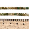 Natural Green Tourmaline Beads Strands G-G294-C01-4x3mm-5