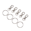 Alloy Swivel Lobster Claw Clasps FIND-TA0001-01P-2