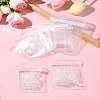 40Pcs 4 Styles Transparent Plastic Resealable Packaging Bags OPP-FS0001-10-10
