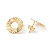 201 Stainless Steel Stud Earring Findings STAS-G266-07G-2