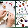 Gemstone Nuggets Pendant Decoration HJEW-AB00382-6