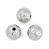 Anti-Tarnish Textured 316 Surgical Stainless Steel Beads STAS-M106-01F-P-1