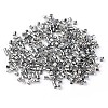 1700pcs 1.5mm Brass Tube Crimp End Beads X-E001-NF-1