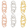6Pcs 3 Colors 925 Sterling Silver S-Hook Clasps FIND-GO0001-44B-1