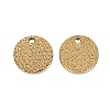 Ion Plating(IP) 304 Stainless Steel Charms STAS-I157-08C-G-1