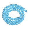 Natural Topaz Crystal Beads Strands G-P514-A02-04-02-2