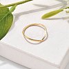 304 Stainless Steel V-shaped Plain Band Rings LS-RJEW-I110-02G-3