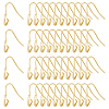 60Pcs Brass Earring Hooks KK-DC0003-89-1
