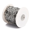 Tarnish Resistant 304 Stainless Steel Paperclip Chains CHS-O010-03P-3