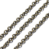 Brass Cable Chains CHC-034Y-AB-NF-2